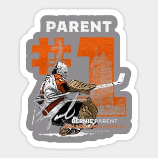 Bernie Parent New York I Throwback Number Sticker